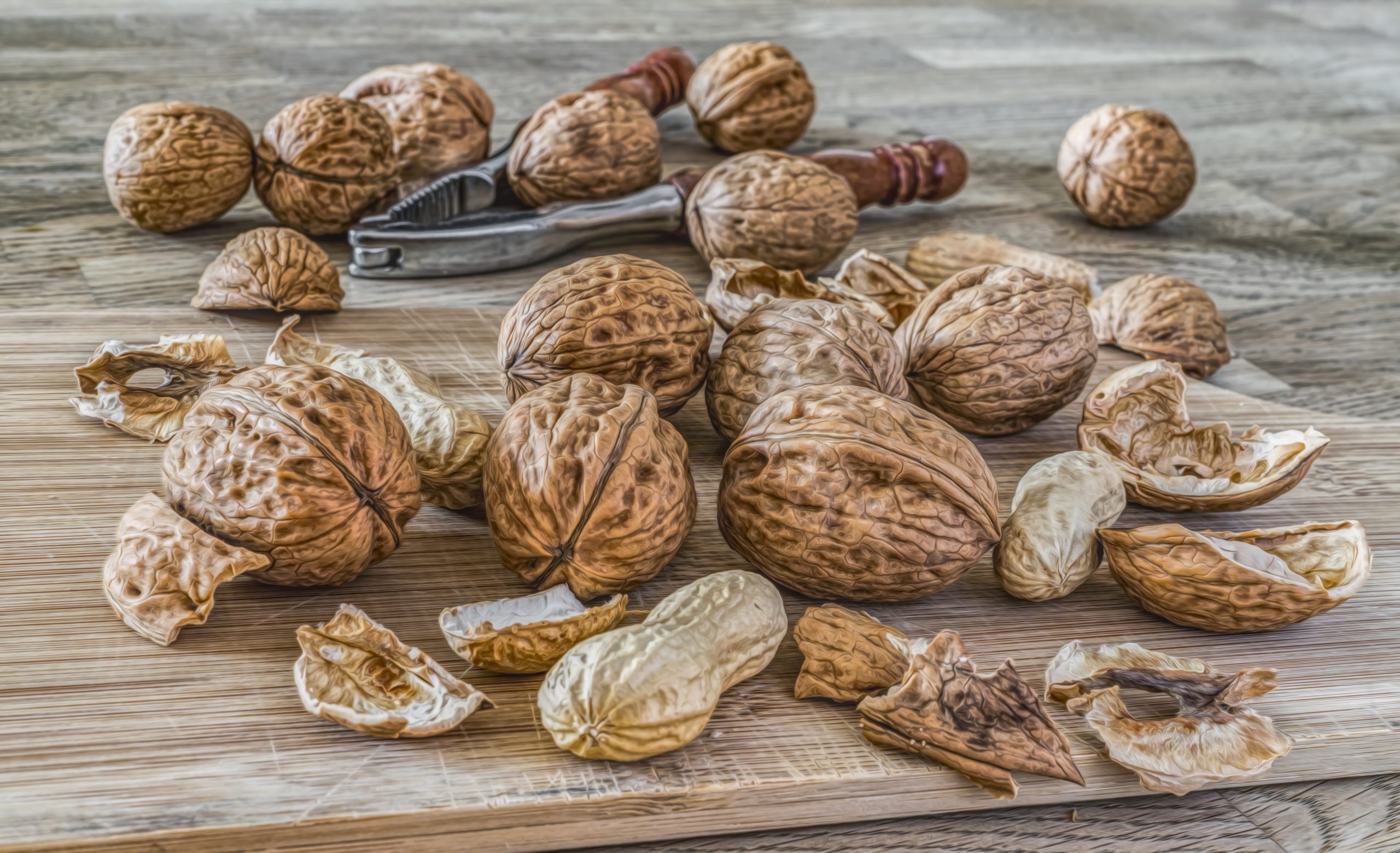 Walnuts are a great source of omega-3 fatty acids which support our mental health.
