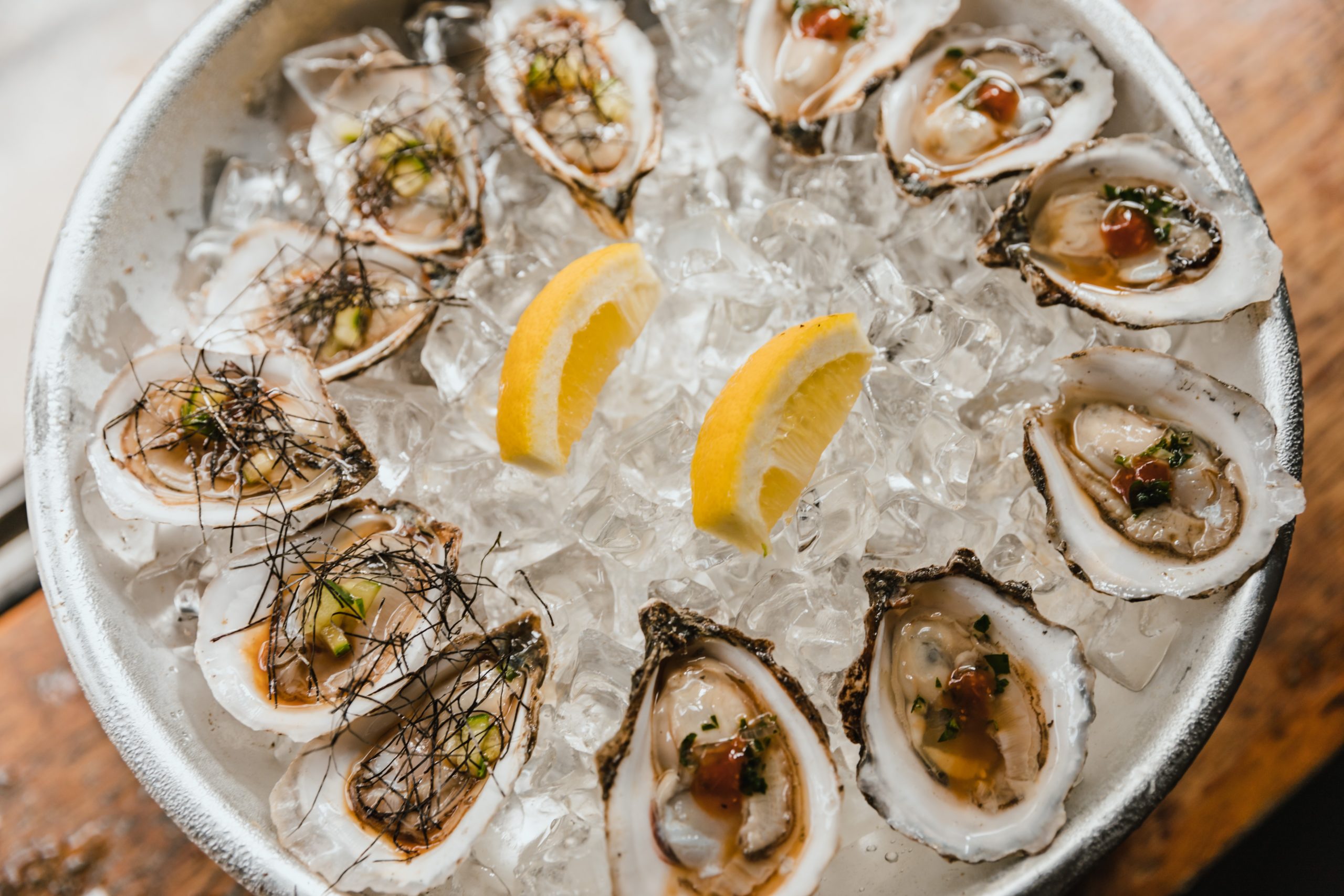 Oysters are a source of zinc which supports our immune system