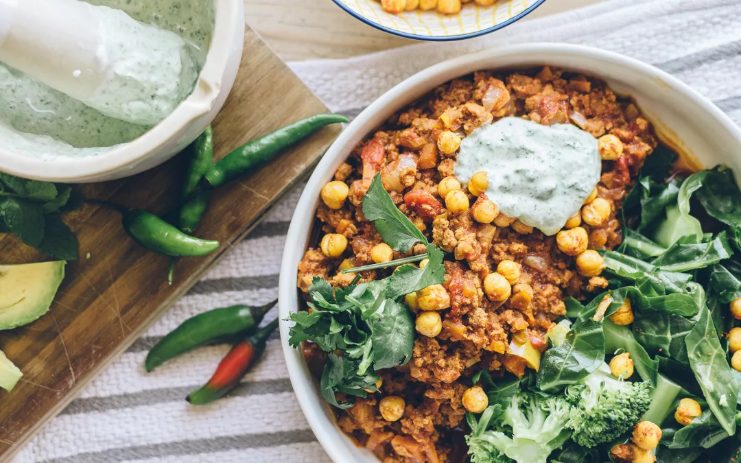 Chickpeas are a great source of plant-based protein.