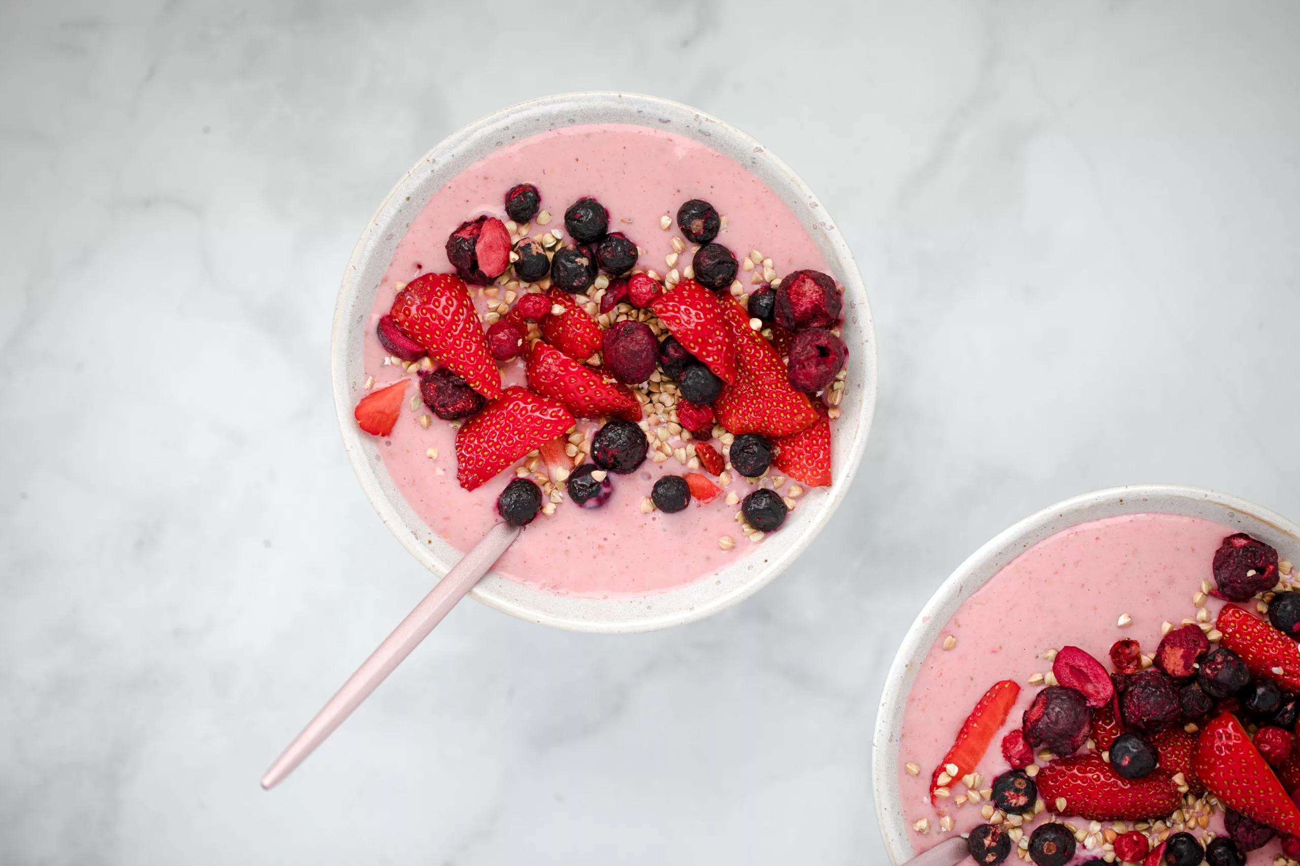 Yogurt and strawberries are a good source of vitamin B12