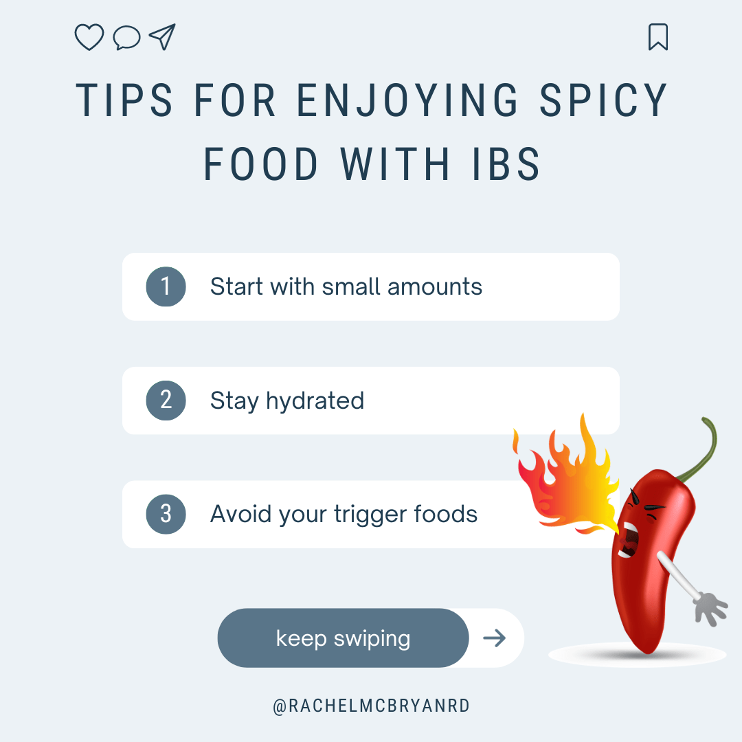 tips for enjoying spicy food with IBS 